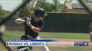 Liberty HS baseball defeats Poway in SoCal Regional Semifinal [upl. by Ueihttam733]