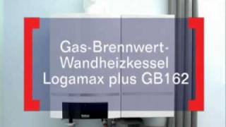 Buderus Logamax plus GB 162 GasbrennwertTherme  wwwunidomode [upl. by Winsor]