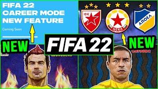 FIFA 22 NEWS  NEW CONFIRMED Clubs More Career Mode Features amp FUT Heroes [upl. by Tabib]