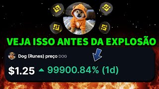 DOG GO TO THE MOON NÃO IGNORE ISSO A PRÓXIMA ALTA SERÁ ENORME PARA ESSA CRIPTOMOEDA [upl. by Yeclehc]