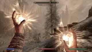 Skyrim Mod SE IA92s Cure Disease Spell PS4XBOX1 [upl. by Bissell]