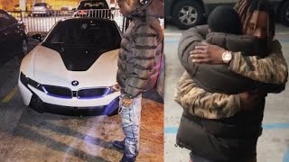 Fetty Wap Buys His RemyBoyz Brother Monty a BMW i8 for Christmas Worth 140000 [upl. by Landri78]