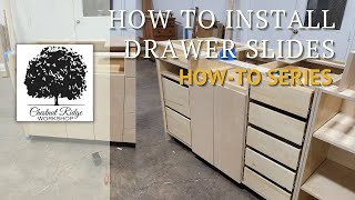 How To Install Drawer Slides The Fast amp Easy Way [upl. by Hgielram13]