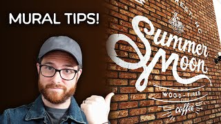 Easy Tips For Painting A Mural On Brick Walls [upl. by Hultgren404]