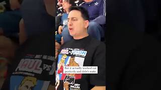 This guy bought tickets for the wrong event shorts nfl cowboys [upl. by Horsey]