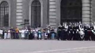 Stockholm parade of the royal guards [upl. by Aitak909]