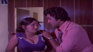 Vijaya Old Telugu Movie Part 4  Murali Mohan Mohan Babu Saritha [upl. by Ehtylb359]