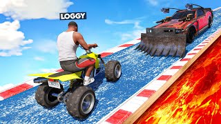 I CHALLENGED CHAPATI ON GTA 6 MEGA RAMP [upl. by Akcimat668]