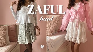 girly online shopping haul  tryon  ZAFUL [upl. by Ajnos223]