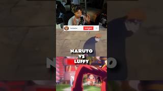 Naruto vs Luffy death battle  anime shorts viralshort [upl. by Ettennaj]