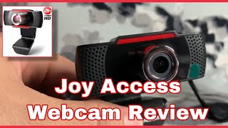 Joy Access 1080p WebCam Review [upl. by Jeremie762]