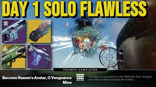 Warlock Solo Flawless Warlords Ruin ft Dragons Breath Build  Destiny 2 [upl. by Sutherlan]