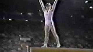 Nadia Comaneci 1976 Olympics Balance Beam Event Finals [upl. by Joo]