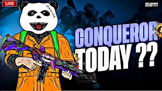 🔥Platinum To Conqueror Rank Push Live🔥  live bgmi bgmilive [upl. by Nomzed]