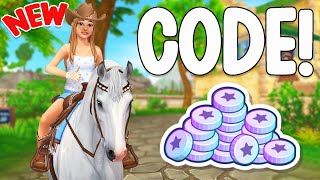 NEW STAR COINS CODE FOR ALL STAR STABLE PLAYERS [upl. by Noerb]