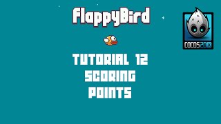 Cocos2dx Flappy Bird C Tutorial 12  Scoring Points [upl. by Atinas257]