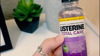 Listerine total care review listerine mouthwash [upl. by Feinleib]