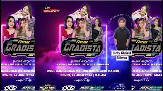 🔴STREAMING NEW GRADISTA  KHITAN RICKY KHOIRUN R DAS AUDIO  AHA LIGHTING  ARGA PRO  LIVE GABUS [upl. by Assillem]