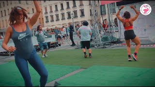 PINK RUN 🦩 2021  GIULY GYM  Aerobica anni 80 con Giulia Bertuzzo [upl. by Wit]