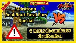 Real Bout Fatal Fury Special no Fightcade 2  Compilado de Lutas Intensas [upl. by Scoles]