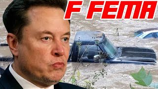 Musk Calls Out FEMA For Killing People During Hurricane Aftermath [upl. by Rebmit]