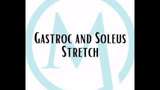 GastrocSoleus Stretch  Industrial Athletes  McBrearty Chiropractic  Chiropractor Canton Ohio [upl. by Irama]