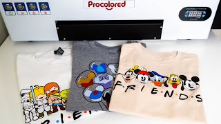 Start Your TShirt Business With This Printing Method  Procolored DTF Printer [upl. by Colwell]