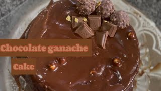 Chocolate ganache cake recipe  easy chocolate cake recipe  delicious chocolate cake making [upl. by Burke]