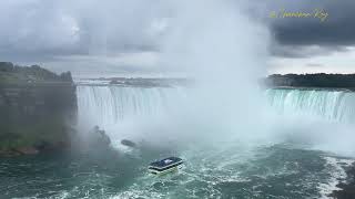 Amazing Views of Niagara Falls from Ontario Canada [upl. by Lagas]