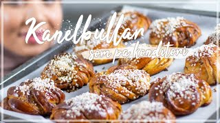 Kanelbullar  goda och saftiga som på bageri  Lär dig baka med Camilla Hamid [upl. by Lipsey217]