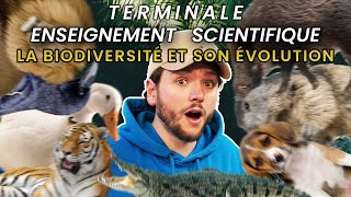 LA BIODIVERSITÉ ET SON ÉVOLUTION  Enseignement Scientifique Terminale [upl. by Avla]