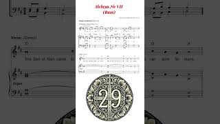 Aleluya VII BASS 29th Ord YB 2024 tutorial hymnal music [upl. by Hasile185]