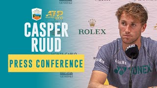 Casper Ruud Press Conference After 2024 Rolex Monte Carlo Masters Final [upl. by Butterworth]