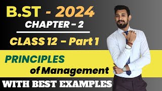 Principle of Management  Class 12  Chapter 2  Part 1  Business Studies [upl. by Marijane]