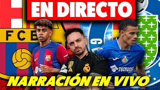 🔴EN DIRECTO FC BARCELONA vs GETAFE · EN VIVO REACCIONANDO AL PARTIDO DE LALIGA GRATIS HOY [upl. by Inhoj]