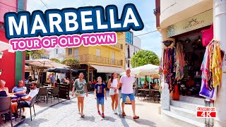 MARBELLA  Full tour of Marbella Old Town Costa Del Sol Spain [upl. by Groark]