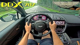 Aston Martin DBX 707 POV Test Drive [upl. by Yluj739]