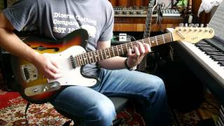 IM ALRIGHT  Neil Zaza  JerryC guitar cover  backing track  tabs [upl. by Sudbury790]