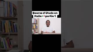 Bourse d’étude 🇮🇹 [upl. by Aynotel]