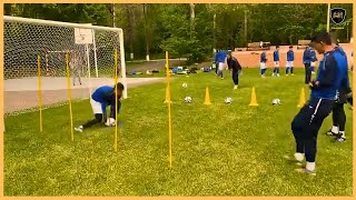 Professional Goalkeeper Training [upl. by Kirshbaum]