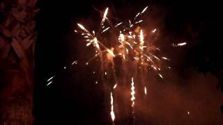 Universal Studios Singapore Fireworks Countdown Party 31 December 2010AVI [upl. by Reamy]