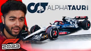 Alpha Tauri 2023 F1 Car Launch New Livery with Orlen  F1 2023 Car Launch LIVE [upl. by Aidni]