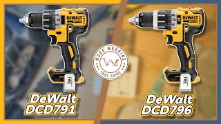 DeWalt DCD791 vs DCD796 Drill Battle Royale [upl. by Zeiler]