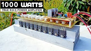 1000W Mono Power Amplifier [upl. by Kared]