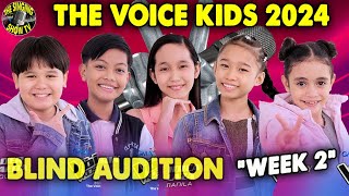 The Voice Kids Philippines 2024 Week 2 Blind Audition September 22  The Singing Show TV [upl. by Aicilaf]