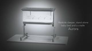 Lionelo Aurora  3in1 side bed [upl. by Iilek951]