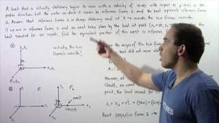 Galilean Position Transformation Example [upl. by Jac]