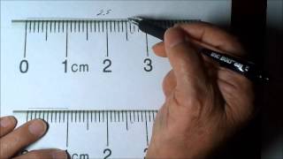 How to Measure length correctly using a Centimeter Ruler [upl. by Nitnelav]