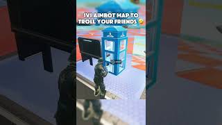 This Aimbot Fortnite map is so funny 🤣 shorts fortnite fortniteclips fortnitefunny [upl. by Htidra]