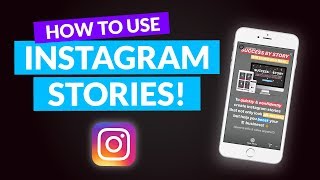 Instagram Stories How To  StepbyStep Tutorial [upl. by Attaynik]